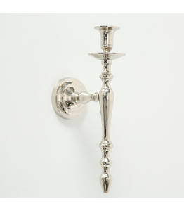 Portavelas de pared de hierro, accesorio decorativo para sujetar de forma segura velas delgadas para bodas - Product Image 3