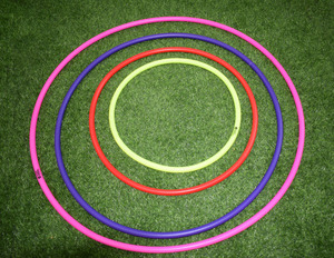 แหวนฮูลาแบบปรับได้มาใหม่ (92ซม.) มีหลายสีและขนาดที่แตกต่างกันทำจากท่อ HDPE ที่แข็งแกร่ง - Product Image 3