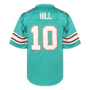 Personnalisé Haute Qualité 280G Polyester 25/26 Nouvelle Broderie Nom Maillot De Football Américain Top Vente En Gros Vêtements De Football Américain - Product Image 2