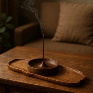 Handcrafted Sleek Wooden Serving Tray Elegant Professional Tray for Cafes Hotels Restaurants Tea Coffee <b>Snacks</b> and Food Service - Product Image 4