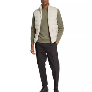 Hommes grande taille décontracté toile imperméable printemps gilet bouffant sans manches - Product Image 6