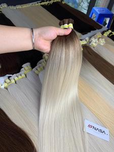 Extensiones de Cabello Virgen Vietnamita al Por Mayor, Precio de Fábrica, Cutícula Natural, Puntas Gruesas/Completas para Todos los Colores, para Compradores Mayoristas - Product Image 4