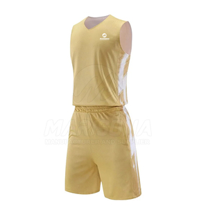 Uniforme de Baloncesto Reversible de Marca Privada en Stock, Transpirable, Tallas Grandes, Personalizable, 100% Poliéster - Product Image 5