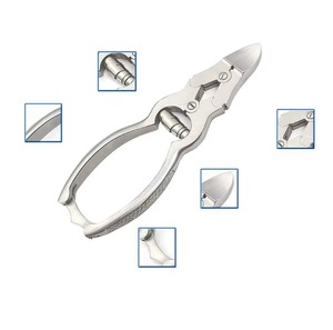 Cortaúñas de Acero Inoxidable de Alta Calidad con Diseño en Cantilever, Apertura de Mandíbula Ancha para Uñas Gruesas, Uso Profesional y Personal - Product Image 3