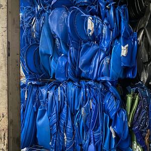 Débris en balles de tambour bleu HDPE/PRÊT à exporter Débris en plastique HDPE Tambour bleu en balles - Product Image 3