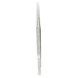 Micro fórceps recto TC recubierto 0,5mm Puntas mango redondo 7,25 pulgadas 18,5 cm Oftalmología quirúrgico inoxidable instrumentos médicos - Product Image 3