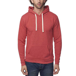 37008 sweat à capuche en molleton tri-mélangé pour femmes avec logo imprimé sweat à capuche avec poche kangourou sweats à capuche couleur unie sweats à capuche de marque privée - Product Image 5