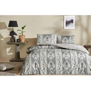 Juego de funda de edredón Edwina Gray Taç Double Ranforce - Product Image 1