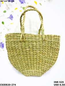 Collection élégante Sunset Sacs de soirée design fabriqués à la main Fibre de paille naturelle durable Kauna Kona Sea Grass Artisan Artisan - Product Image 5