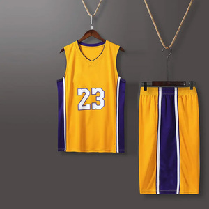Maillot de basket-ball personnalisé pour hommes, uniforme sublimé, design vierge, vêtements de sport respirants, kit de basket-ball d'équipe, haute qualité, vente en gros - Product Image 4