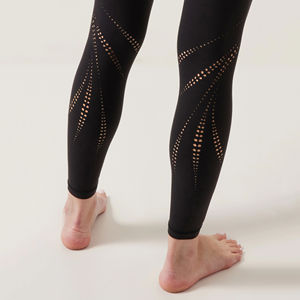 Leggings de yoga en coton de haute qualité Leggings de sport sur mesure pour femmes Leggings de gymnastique de nouveau style pour femmes - Product Image 6