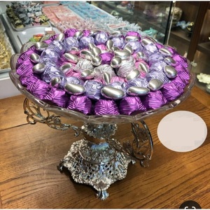 Présentoir à chocolat à 2 étages support à chocolat en métal de la plus haute qualité design merveilleux table à manger plats de service décoratifs en chocolat - Product Image 2