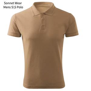 Camiseta Polo Básica de Corte Regular para Hombre, 100% Algodón - Product Image 1