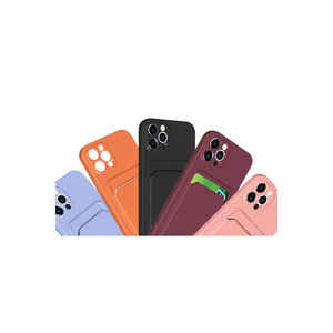 Coque en silicone Netzy SAFA Ofix pour iPhone 12 Pro rouge, protection mobile compatible avec iPhone 7 Plus XS et 11 Pro - Product Image 2