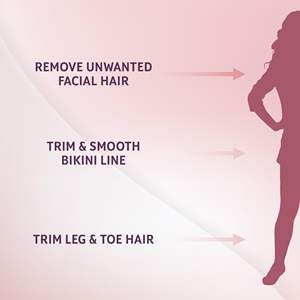 Depiladora Corporal 3 en 1 para Mujer, Depiladora Facial, Afeitadora Rotatoria, Moldeadora de Cejas en Una Sola Herramienta Práctica - Product Image 4