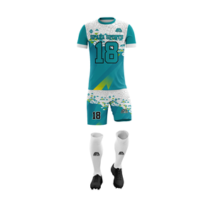 OEM Custom Men's Soccer Jerseys 100% Polyester Sublimated <b>Football</b> Uniform Set Sports Kits for Training and Matchwear - Product Image 5