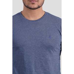 Camiseta OEM con logotipo personalizado de la India 100% algodón y poliéster fabricados con técnica de lavado enzimático suministro a granel - Product Image 4