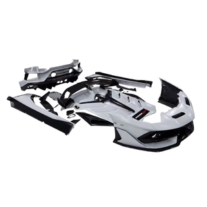Kit carrosserie en fibre de carbone forgée style SVJ, état neuf, pour Lamborghini LP700-4 LP720 LP750 Aventador, kits carrosserie pour pare-chocs de voiture - Product Image 2