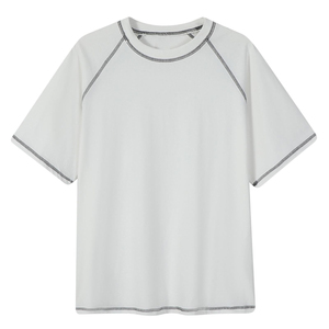 Oversized T-shirt for <b>men</b> Thick 100% Cotton Drop Shoulder Printed 250gsm Loose Fit Heavyweight Plus Size <b>Men's</b> T-Shirts - Product Image 1