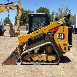 <b>CAT</b> 299D3 Skid Steer Loader Compact Track Loader EROPS Cab Heat AC <b>Camera</b> High Flow Aux Hydraulics - Product Image 3