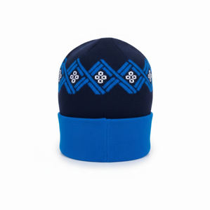 Fabricantes de Gorros Personalizados con MOQ Bajo, Gorro de Invierno de Jacquard con Estampado Completo, Gorro de Punto Jacquard 2026 - Product Image 2