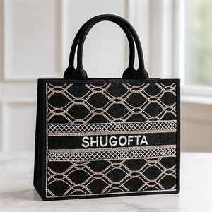 MS Handicraft Certified Multicolor Glass Beaded <b>Bag</b> Handle Handheld Casual Hand <b>Bag</b> Indian Handmade Customized Shape <b>Baguette</b> - Product Image 3