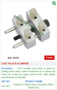 Case Holder Aluminio GS 1975 Para Herramientas de Joyería-Herramientas de Joyería - Product Image 2
