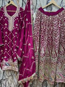 ชุดเดรสปากีสถานสำหรับผู้หญิงชุดเดรสแบบดั้งเดิม - Product Image 3