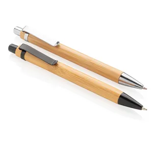 Bolígrafos de Bambú Personalizados, Artículos Ecológicos Personalizados - Product Image 4