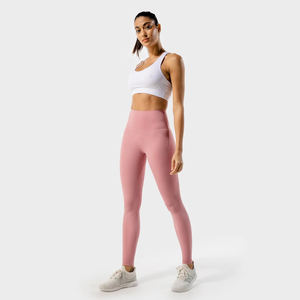 Venta al por mayor de mallas personalizadas para mujer, pantalones de yoga ajustados de tela suave para mujer, mallas de alta calidad hechas en Pakistán - Product Image 3
