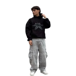 Sudaderas con Capucha de Algodón Oversize de Felpa Premium con Hombros Caídos, Venta al por Mayor, Compra a Granel, Lisas, Precio Económico, con Estampado Gráfico - Product Image 1