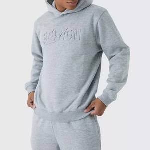 ชุดวอร์มสำหรับผู้ชายทรงหลวมเข้ารูปพิมพ์ลายนูนโลโก้ตามสั่งลาย3D - Product Image 2