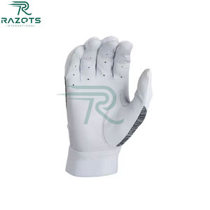 Guantes de Bateo de Béisbol Razorts International, de Cuero, Transpirables, Duraderos, para Entrenamiento de Adultos, Tamaño y Color Personalizables - Product Image 2