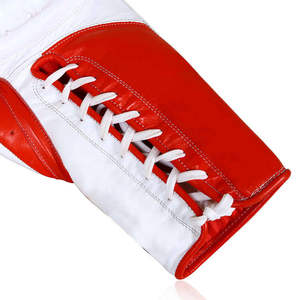 Best Selling Cheap Price <b>Lace</b>-Up Boxing <b>Gloves</b> With Your own Logo Printing Special Sparring & Training <b>Gloves</b> For Adult CP-BG-04 - Product Image 3