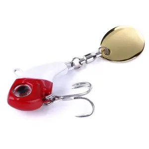 Lure Vibration Iscas Artificiais Pesca Spinner Outdoor Fishing Lures Vibration Sequin Sea Fishing bait