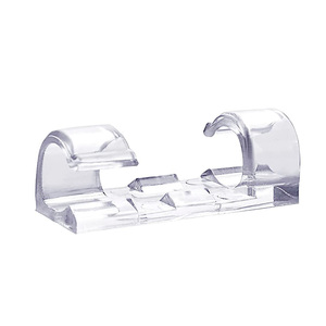 20-Piece <b>Plastic</b> Cable <b>Hooks</b> Buckles Detachable Functional Design for Network and Optics - Product Image 1