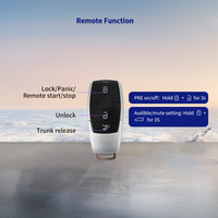EASYGUARD Démarreur à distance Plug Play PKE pour 16-22 Benz Classe V W447/ 16-22 Vito W447/ 16-22 Metris Smartphone App Control