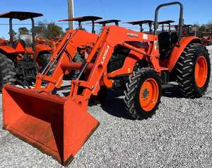 Tracteur agricole compact d'occasion Massey Ferguson avec pelle rétrocaveuse Kubota à vendre composants de boîte de vitesses de pompe à engrenages de moteur de moteur des États-Unis - Product Image 1