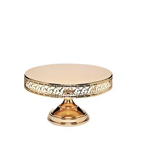 Elegant Modern Metal <b>Cake</b> <b>Stand</b> with Enamel Finishing With Decorative <b>Dome</b> Shape Lid Perfect for Wedding & Christmas <b>Cakes</b> - Product Image 3