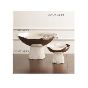 <b>Set</b> of 2 Stainless Steel <b>Dessert</b> <b>Bowl</b> Classic Design Table Top Dates <b>Dessert</b> Serving <b>Bowl</b> For Wholesale Supplier - Product Image 6