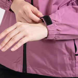 Chaquetas cortavientos personalizadas de alta calidad para mujer, ropa de calle de invierno de manga larga para mujer, ropa de abrigo, tela estampada de ajuste Regular - Product Image 4