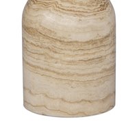 Nouvelle conception Table à manger en marbre à plateau rond incurvé sur piédestal, artisanale, multicolores (brun), pour la maison, le bureau, la cuisine, le restaurant