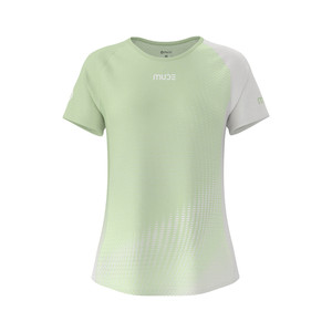 เสื้อยืดวิ่งเทรลสำหรับผู้หญิง DAWN สีมิ้นท์ - Product Image 3