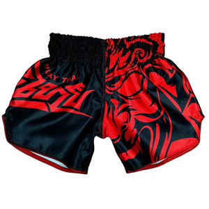 Pantalones cortos de Muay Thai para hombres, mujeres y niños, ropa de artes marciales totalmente personalizada con logotipo personalizado - Product Image 2