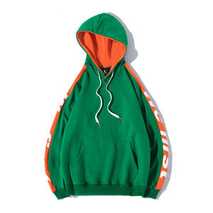 Sweat à capuche unisexe 100% coton avec poudre personnalisée pour motif de strass brodé imprimé bouffant pour l'hiver - Product Image 5