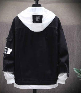 Nouvelle Veste Chemise Homme Tendance Décontractée en Jean Lavé Uni Coton Manches Longues Style Rétro Ample Personnalisable pour le Travail - Product Image 6