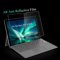 Film anti-reflet AR du fabricant, protection d'écran anti-éblouissement pour Surface Pro 8/9/X, résistant aux traces de doigts, haute transparence
