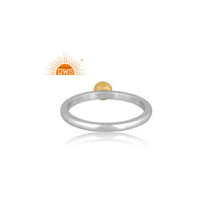 Anillo apilable de plata de ley fina superventas, joyería personalizada para mujer, regalo para ella - Product Image 3