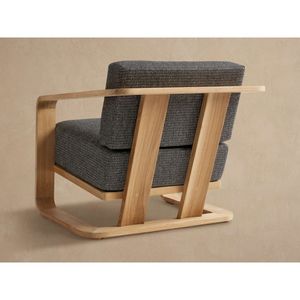 Novaluxe The Langham - Sillón de jardín moderno de mimbre, sillón de patio para exteriores, colección de muebles de lujo para resort - Product Image 4