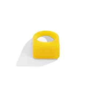 Mode géométrique coloré résine carré bague pour femmes bijoux en gros - Product Image 5